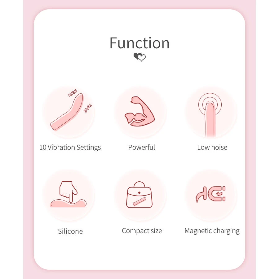 PRETTY LOVE - KISELL VIBRATORE ROSA PER PUNTO G